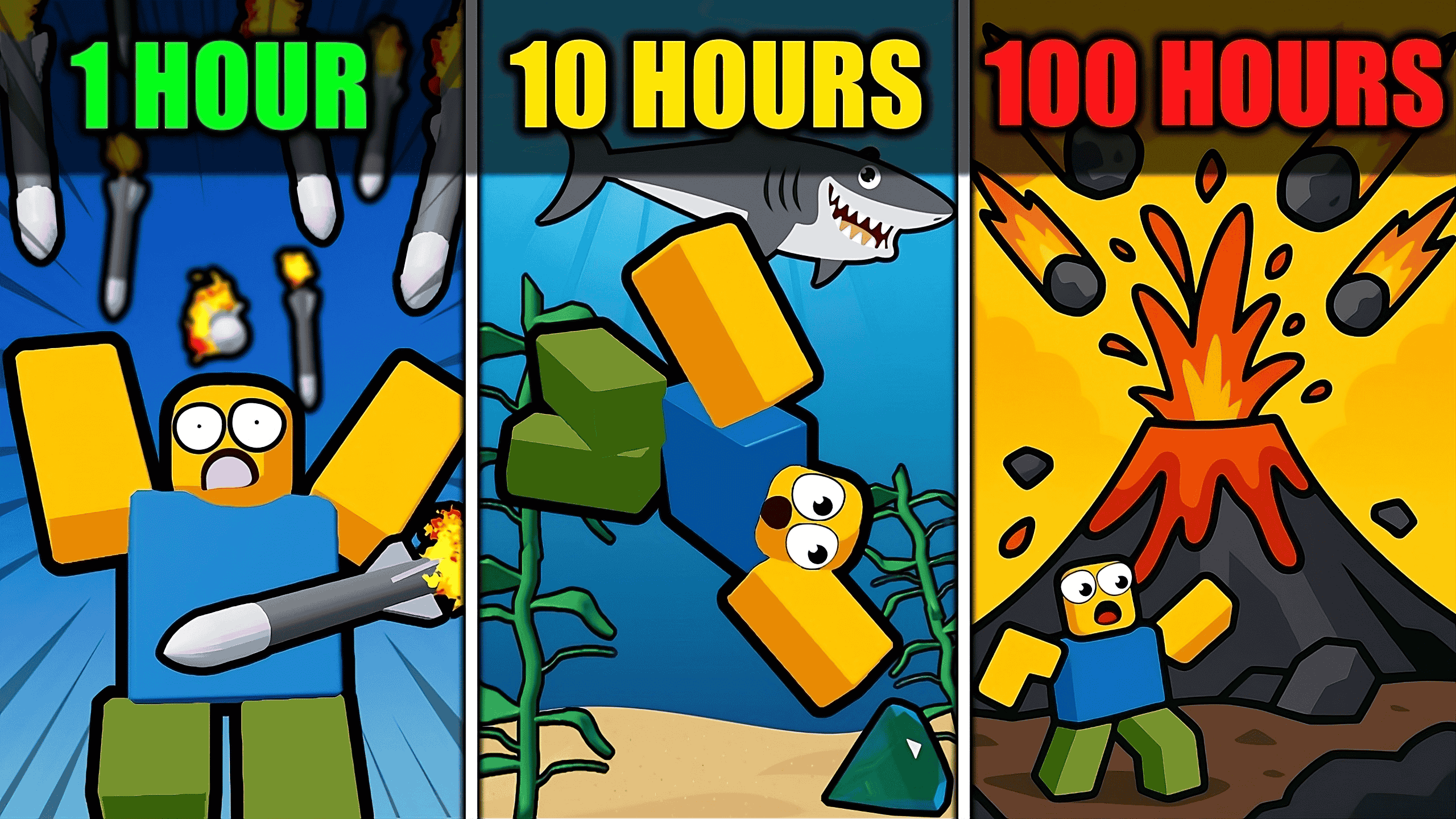I made 3 different games in 3 different time limits.